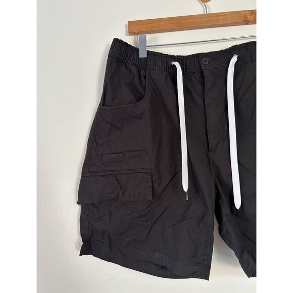 BYLT Basics Black Cargo Shorts - Picture 8 of 13